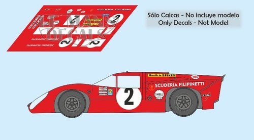 Decals lola t70 mkiii - decals, mans