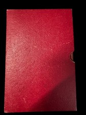 Vintage Collins Red Stained