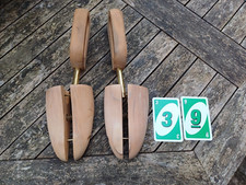 Wooden shoe trees UK6.5 UK7