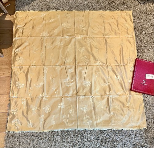 Cartier silk shawl - silk, huge