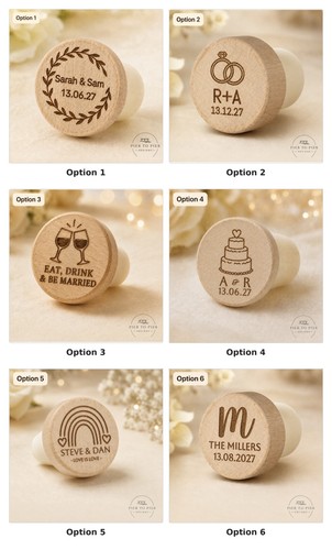 Personalised engraved wedding - engraved,