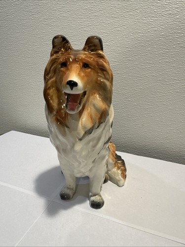 Vintage collie sheltie - collie, dog