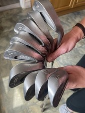 Set Ping Karsten 1  / Iron Set 3-9 pw sw Toe Heel Balance 17-4 Golf clubs