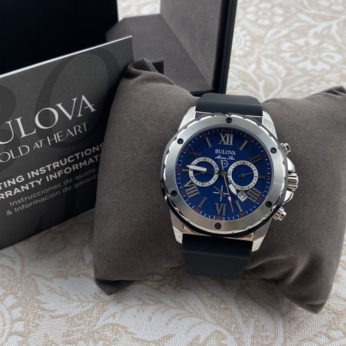 Bulova marine star 98b258 - marine,