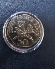 CHEAPEST ON EBAY: 2003 Guernsey 50p Coin - Low Mintage Fifty Pence - FREE P&P