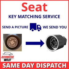 SECURITY MASTER LOCKING LOCK WHEEL NUT KEY BOLT MATCHING SERVICE UK FOR SEAT