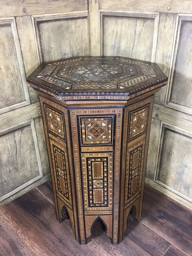 Antique syrian moorish inlaid - antique,