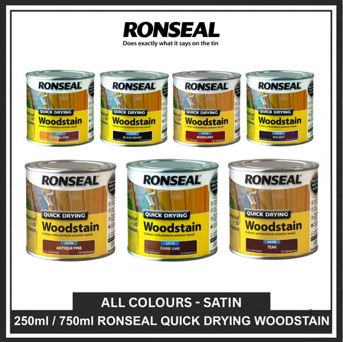 Ronseal quick drying - ronseal,