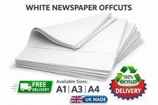 Newspaper Offcuts White