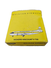 Schabak Aircraft Model Malayan Airways - Vickers Viscount - 1:600 Scale Model