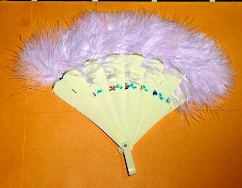 Antique small folding - folding, feather