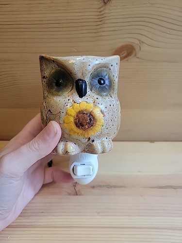 Ceramic owl wax burner tart - wax,