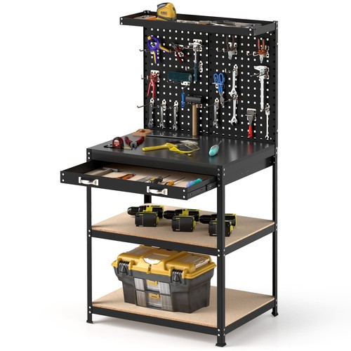 Garage work bench with - garage,