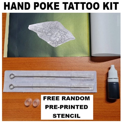 Stick poke tattoo - tattoo, hand