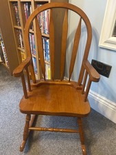 childrens rocking chair wood