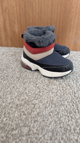 Zara boy shoes warm boots - boots, navy