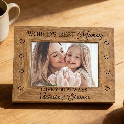 Wood photo frame custom - photo,