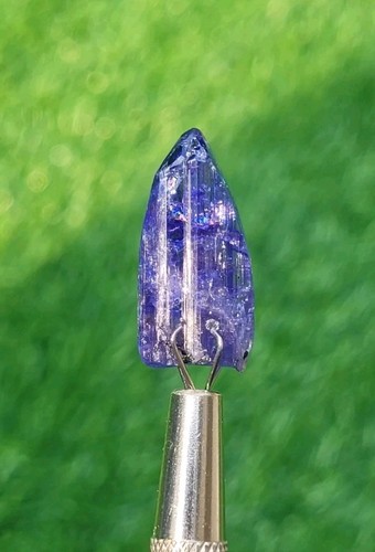 Tanzanite terminated crystal - terminated,