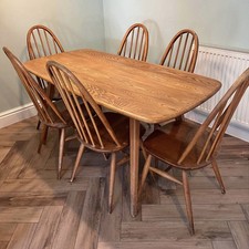Ercol Quaker Chairs X 6