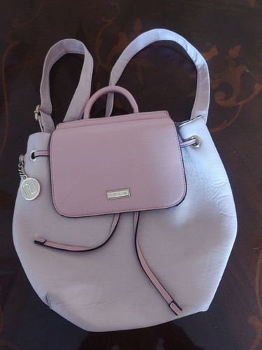 River island pink backpack - river,