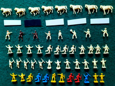 Airfix 1/72 - 51 PCS X AMERICAN COWBOYS/2 X COPIES HIGH CHAPARALL Unpainted
