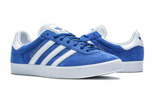 Adidas Gazelle 85 Originals Mens Shoes Trainers Size 7 - 12  Blue White  IG0456