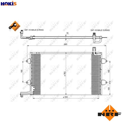 Condenser air conditioning - condenser,