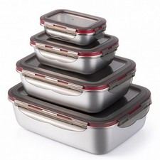 Food storage containers with
