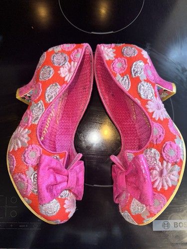 Irregular choice pink heels - pink,