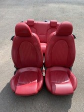 Alfa Romeo Mito 2009 1.4L Petrol Turbo Veloce 155 Red Leather Interior Seats