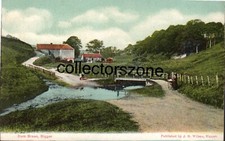 Biggar Lanarkshire Burn Brae printed postcard unposted local Publisher