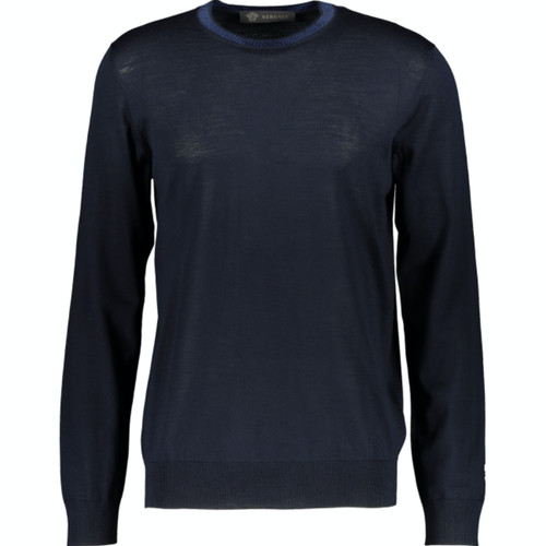 Versace grecca trim knit - grecca,