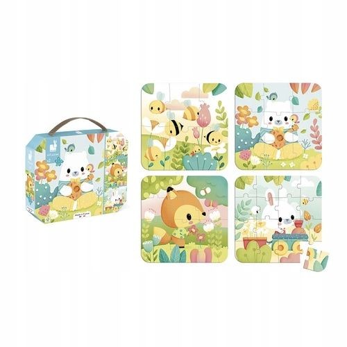 Janod animal puzzle set - animal, 9