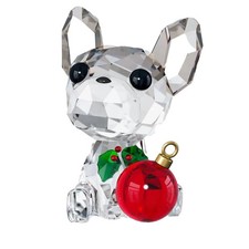 Swarovski Crystal "HOLIDAY CHEERS-DULCIS FRENCH BULLDOG" BRAND NEW & Boxed.