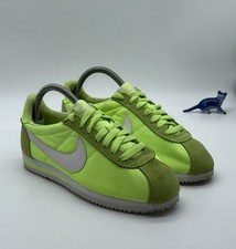 Nike Classic Cortez Nylon "Ghost Green" Retro Trainers Women’s UK 4 (749864 310)