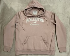 Pink Hollister Hoodie Large