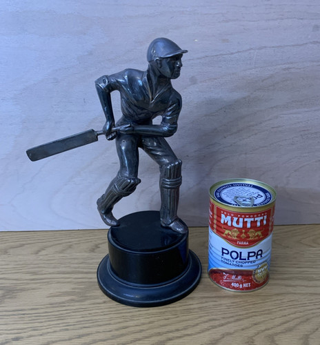 Cricket batsman statue - statue, trophy