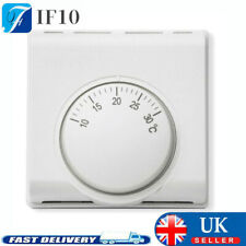 Mains Room Thermostat for Controlling Boilers Temperature Switch Dial 10°C-30°C