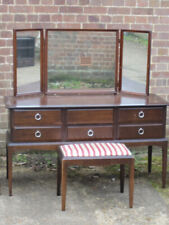 STAG Minstrel Console Dressing Table  6 Drawer Sideboard Desk Stool