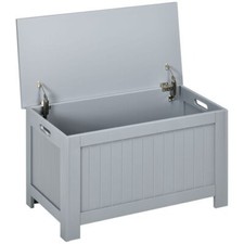 Large wooden storage toy chest - large,