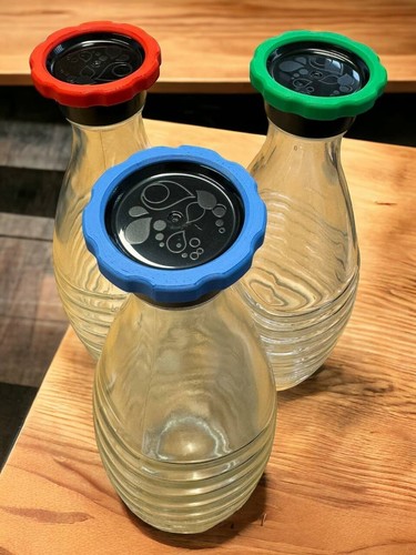 Set colored lid clips to - colored,
