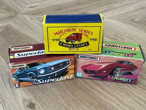 Matchbox lesney empty boxes - matchbox, x