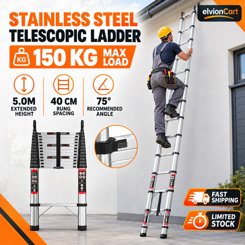 Stainless steel telescopic - steel,