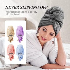Large Microfibre Hair Turban