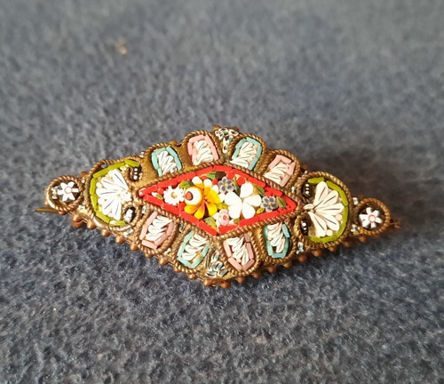 Vintage floral italian micro - floral,