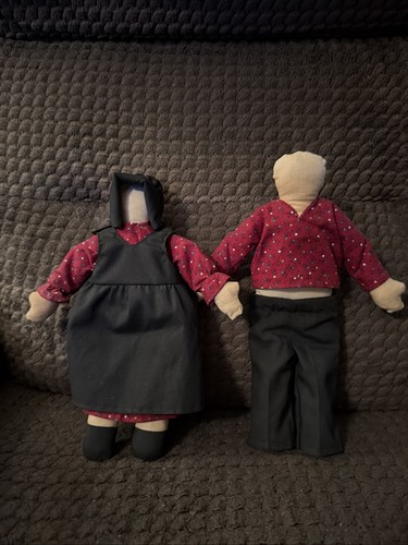 Amish faceless handmade man - amish,