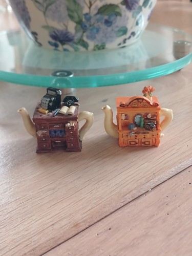 Miniature resin tea pot - miniature,