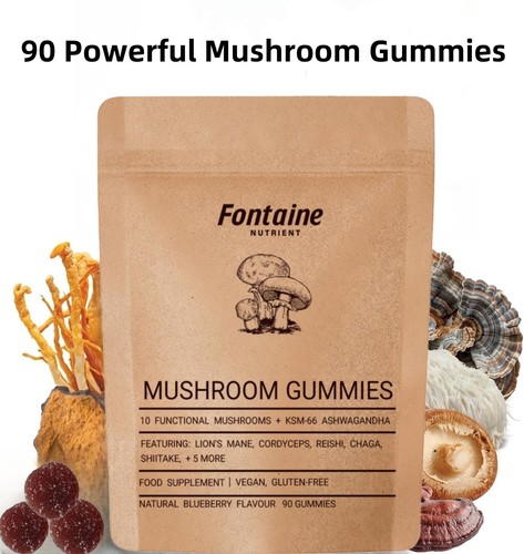 Powerful mushroom gummies - 90,