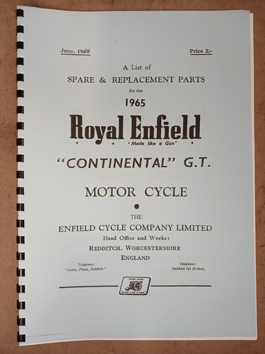 Royal enfield continental - enfield, gt