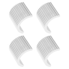 4pc Bicycle Handlebar Shims Motorcycle Spacer Conversion Washers Gasket Silver